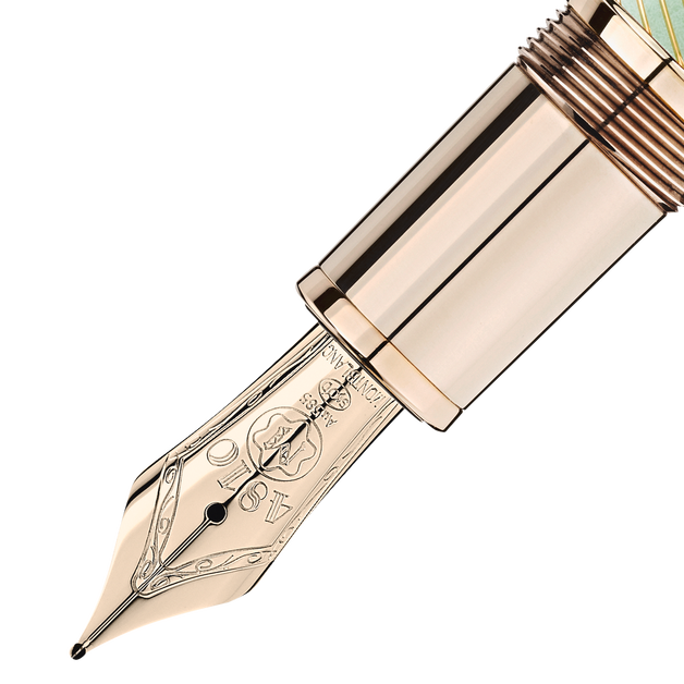 Meisterstück Calligraphy Solitaire Celadon Dégradé Fountain Pen - 3
