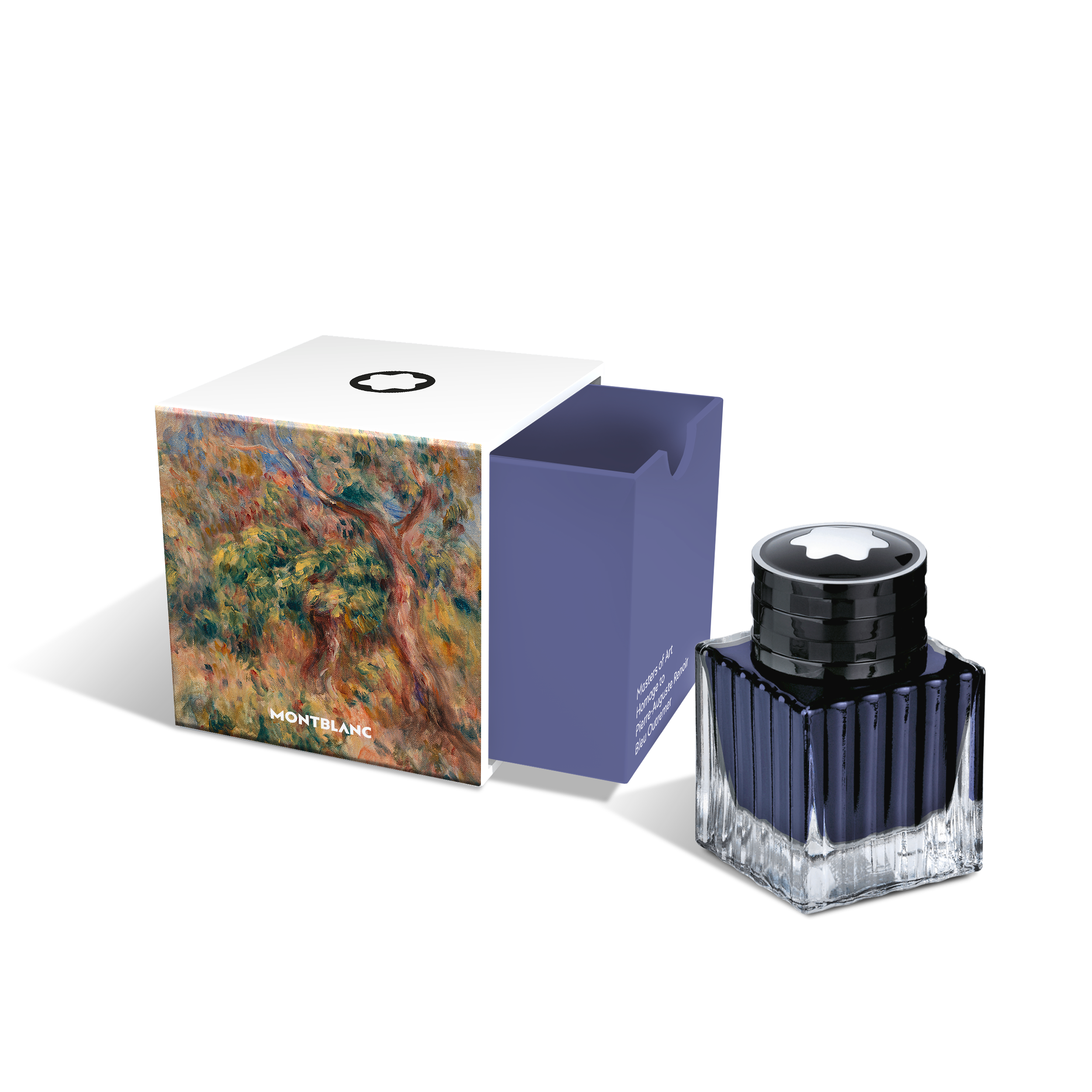 Ink Bottle, Masters of Art Homage to Pierre-Auguste Renoir, Bleu Outremer, 50&nbsp;ml