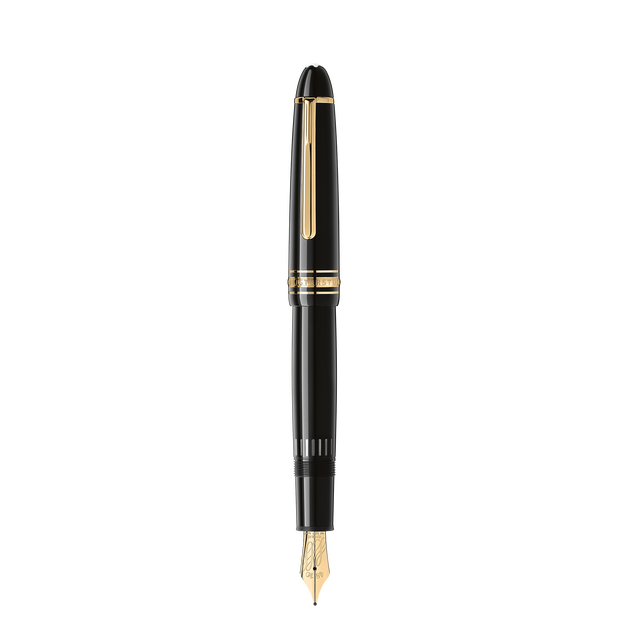 Meisterst&uuml;ck Gold-Coated LeGrand Calligraphy Fountain Pen Flexible Nib - 1