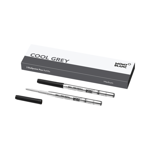 2 Ballpoint Refills, Cool Grey - Medium - 1