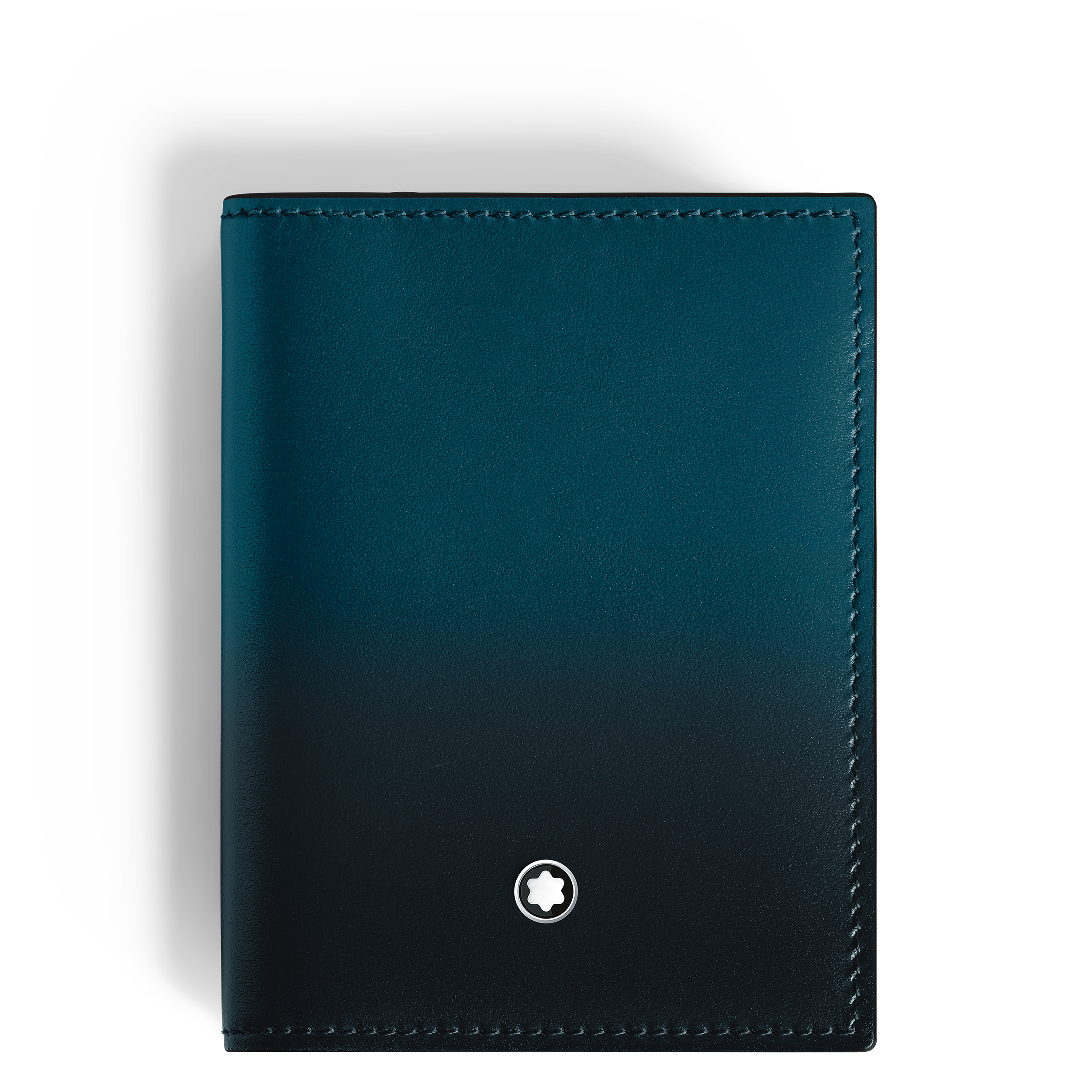 モンブラン カードケース 紺色 モンブラン 二つ折りパスケース MONTBLANC モンブラン ネイビー パス