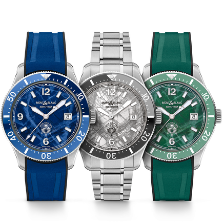 Montblanc Iced Sea Automatic Date Coffret Limited Edition - 191 pieces