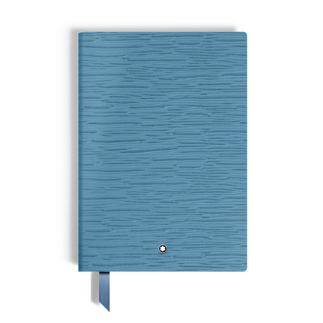 Notebook Medium, Soft Leather, Smoky Blue - Lined Pages - 1