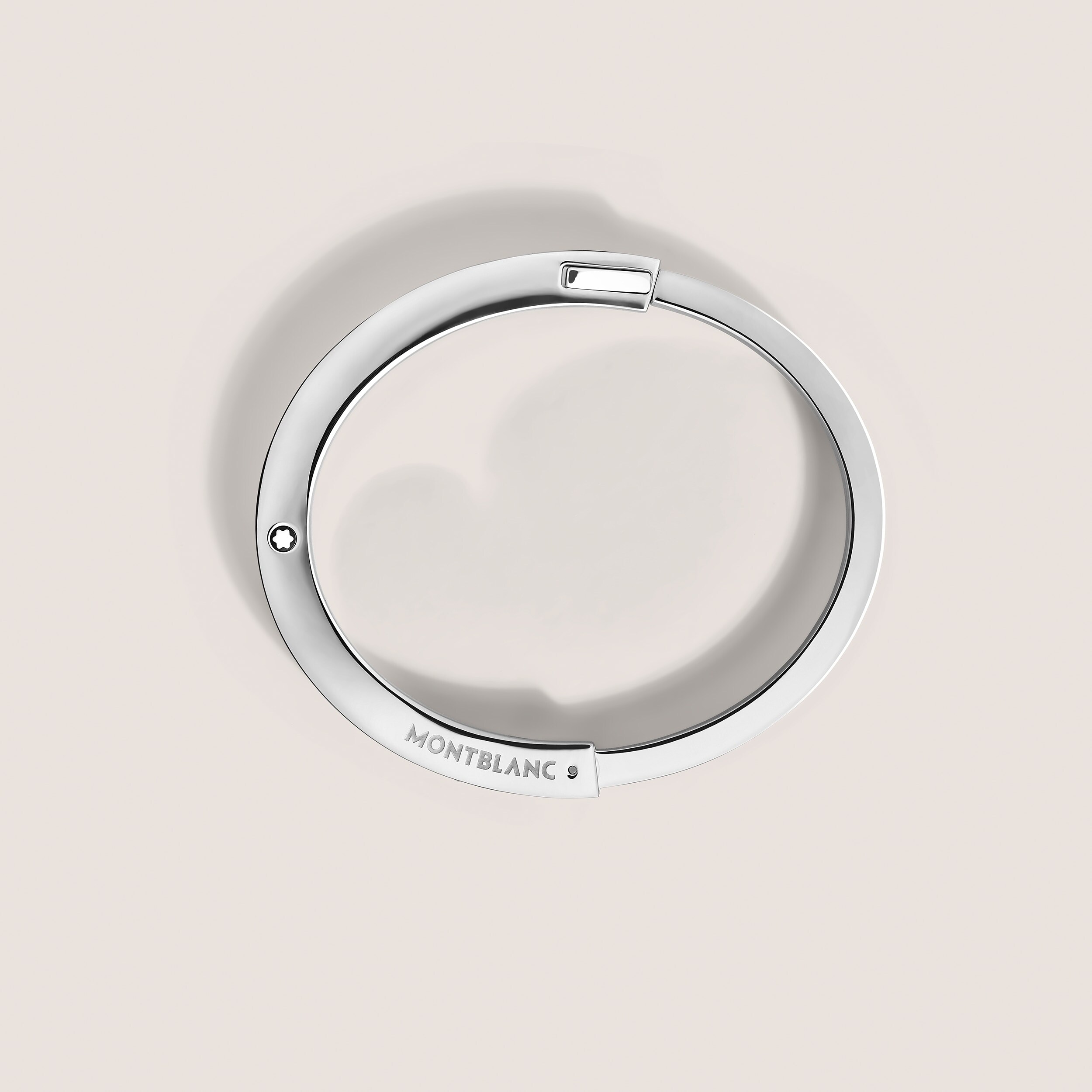 Bangle in Steel with Extreme Pattern