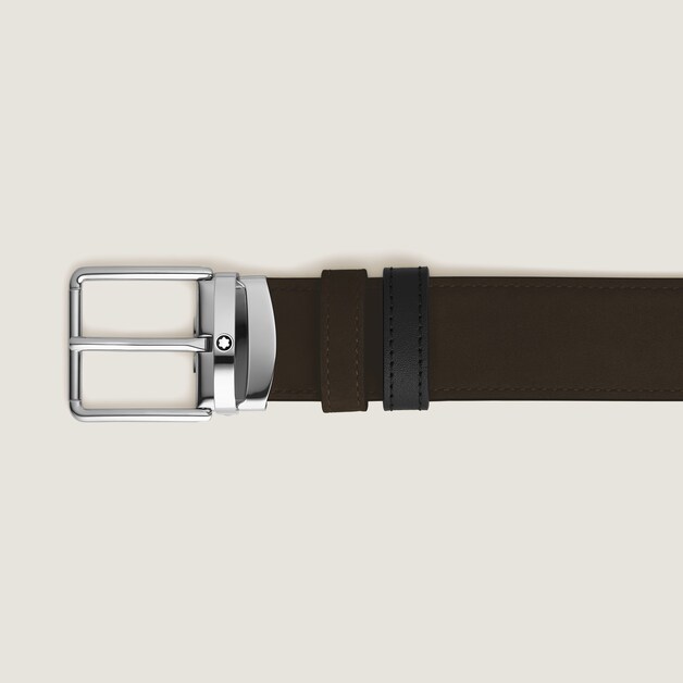 Everyday Buckle Brown/Black 35&nbsp;mm Reversible Leather Belt - 2