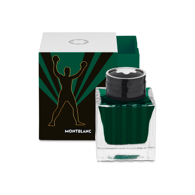 Ink Bottle, Great Characters Homage to Muhammad Ali, Green - 50ml - 1