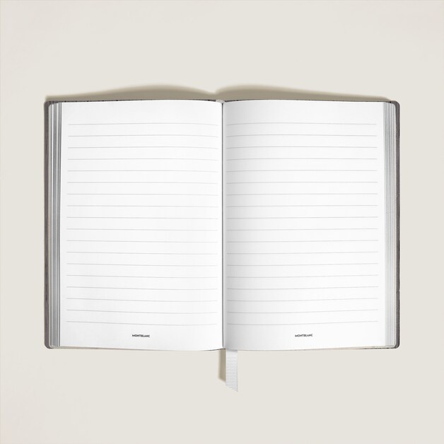Medium Notebook in Corteccia Leather, Lined Pages - 2