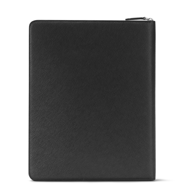 Notes Holder Medium Zip Sartorial Black - 5