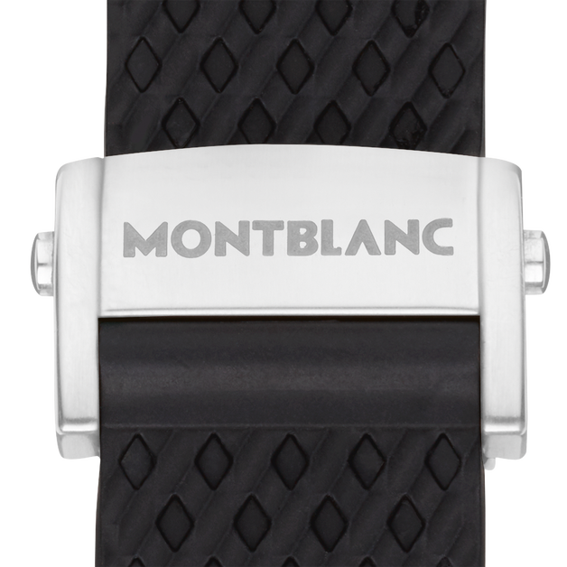 Summit 2 Black Rubber Sport Strap - 2