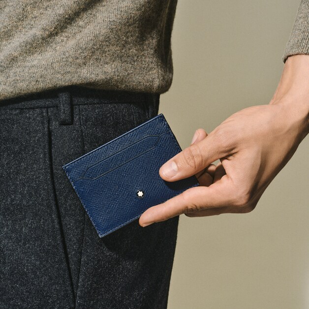 Card Holder 5cc in Sartorial Leather - 2