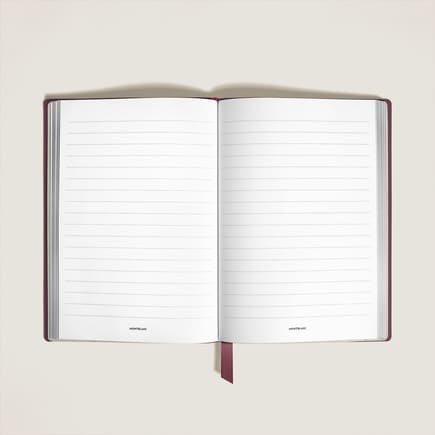 Notebook Medium, Extreme 3.0 Leather, Cassis - Lined Pages
