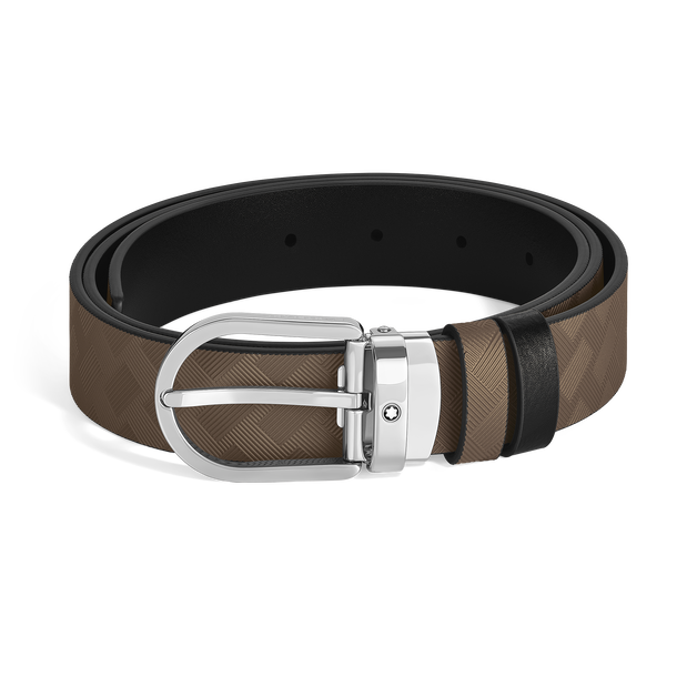 Horseshoe 30&nbsp;mm Reversible Belt in Extreme Leather - 1