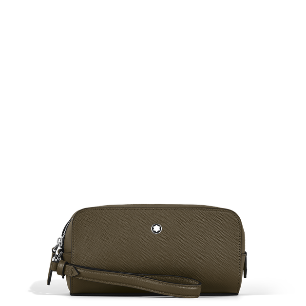 Small Wash Bag in Sartorial Leather - 1