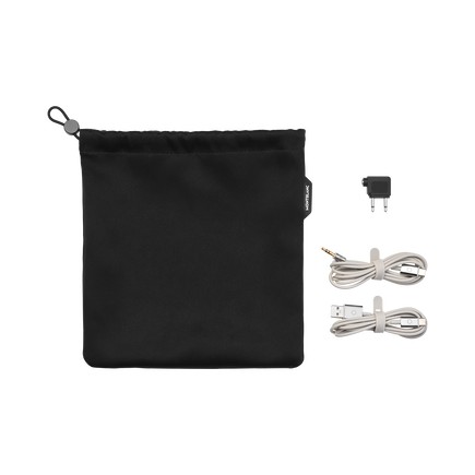 Gray Travel Set for Montblanc MB 01 Headphones