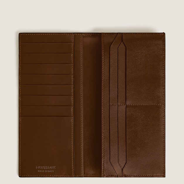 Long Wallet 14cc with Zip in Meisterstück Sfumato Leather - 5