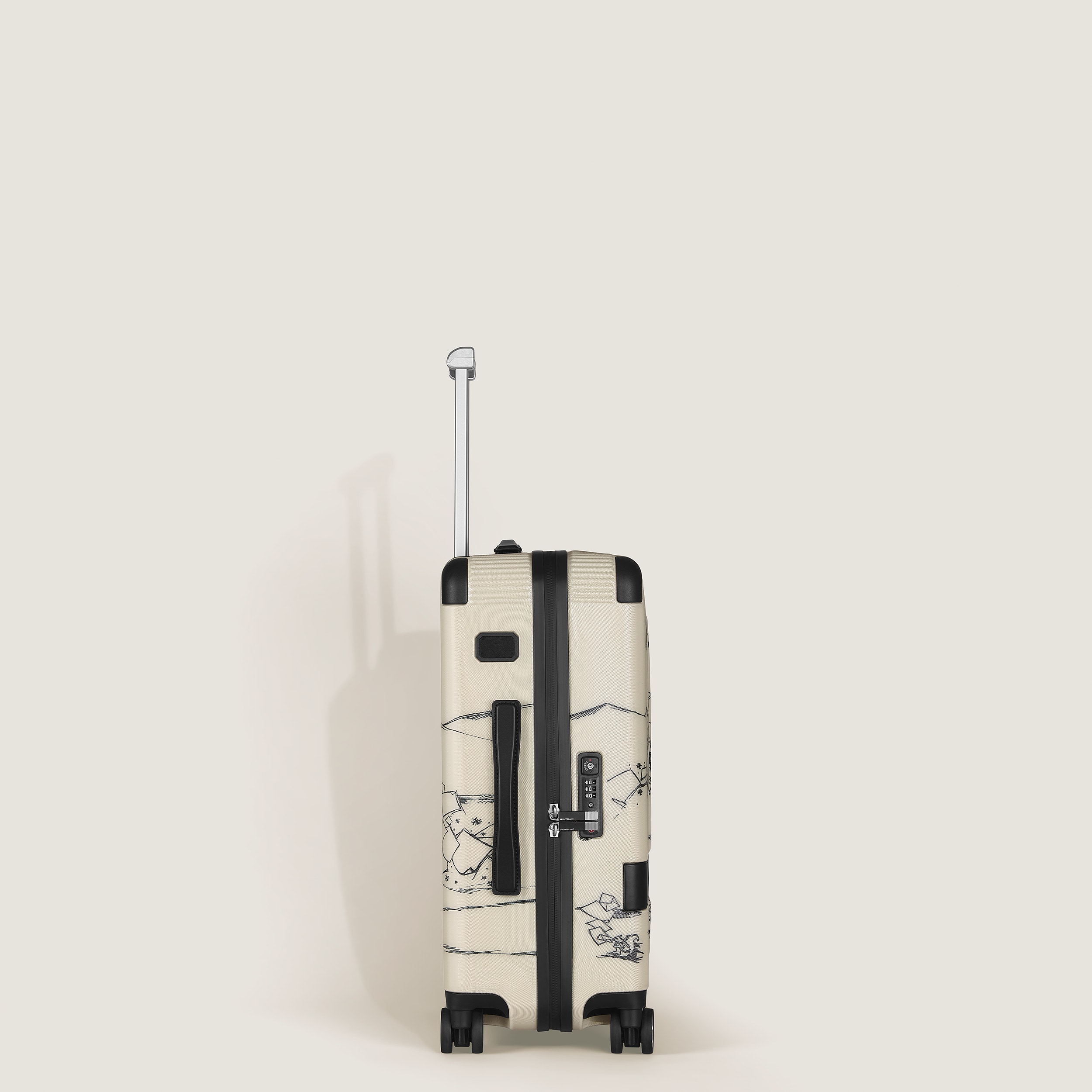 Happy Holidays Cabin Suitcase