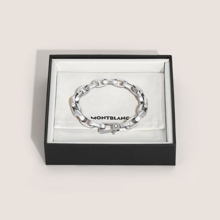 Bracelet in Steel with Octagonal Shaped Chain