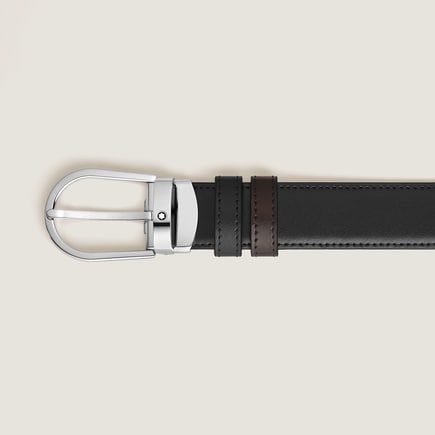 Horseshoe 30&nbsp;mm Reversible Belt in Meisterst&uuml;ck Leather