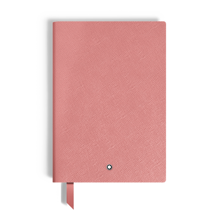 Notebook Medium, Saffiano Leather, Blush - Lined Pages