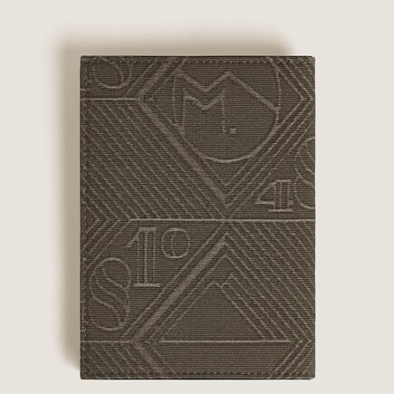 Passport Holder in 4810 Jacquard