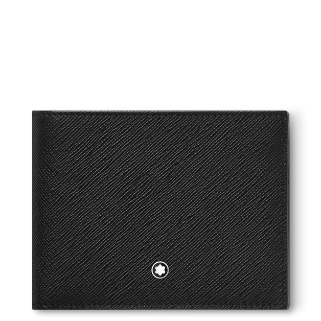 Cartera para 6&nbsp;Tarjetas con 2&nbsp;Bolsillos Transparentes de Piel Sartorial - 1