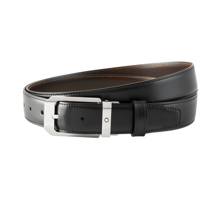 レクタンギュラー リバーシブルベルト レザー 30mm