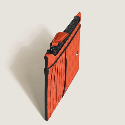 Porte-Cartes 8cc Zippé en Cuir Extreme