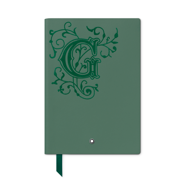 Notebook #146 small, Homage to Brothers Grimm, Green - Lined - 1