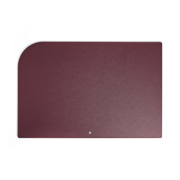 Desk Pad in Cassis Leather - 2