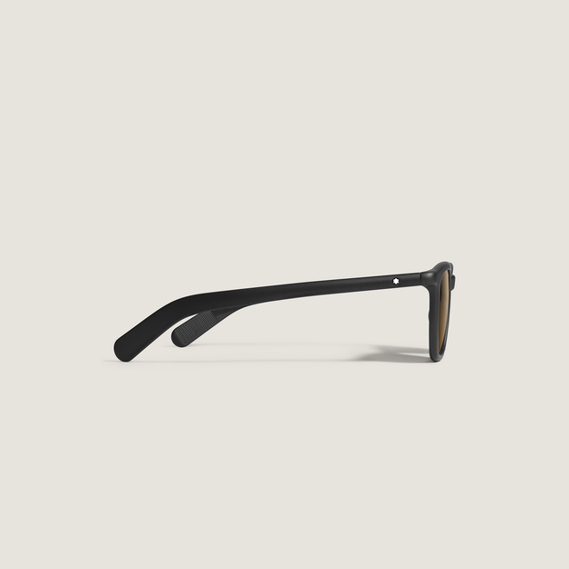 Squared Sunglasses with Black Colured Acetate Frame - 2