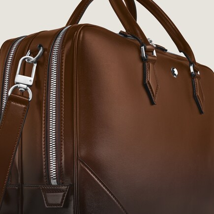 Large Briefcase in Meisterstück Sfumato Leather