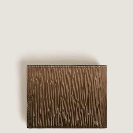 Wallet 6cc in Corteccia Sfumato Leather