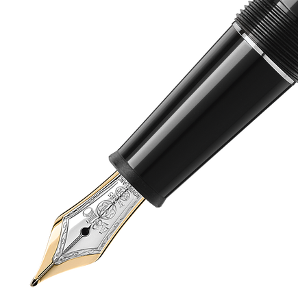 Meisterstück Platinum-Coated Classique Fountain Pen (M)