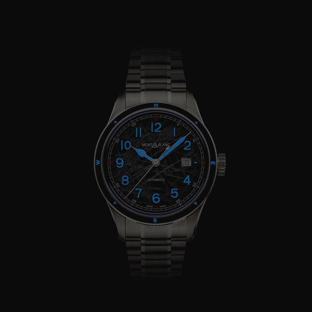 Montblanc 1858 Automatic Date 0 Oxygen The 8000 - 7