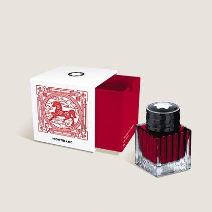 Ink Bottle, The Legend of Zodiacs The Horse, Red, 50 ml