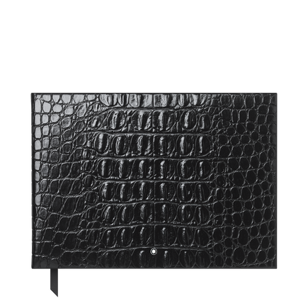 Livre d’or, impression alligator, noir