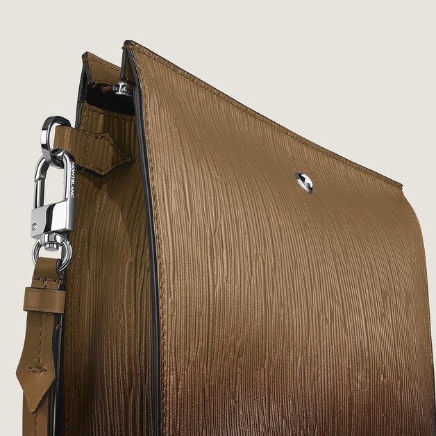 Clutch in Corteccia Sfumato Leather - 3