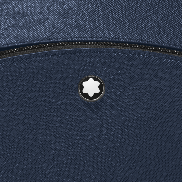 Sac &agrave; Dos Moyen Mod&egrave;le avec 3 Compartiments en Cuir Sartorial - 7