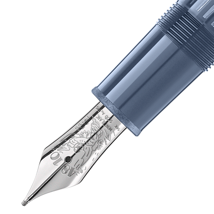 Meisterstück Glacier LeGrand Fountain Pen (F) Blue