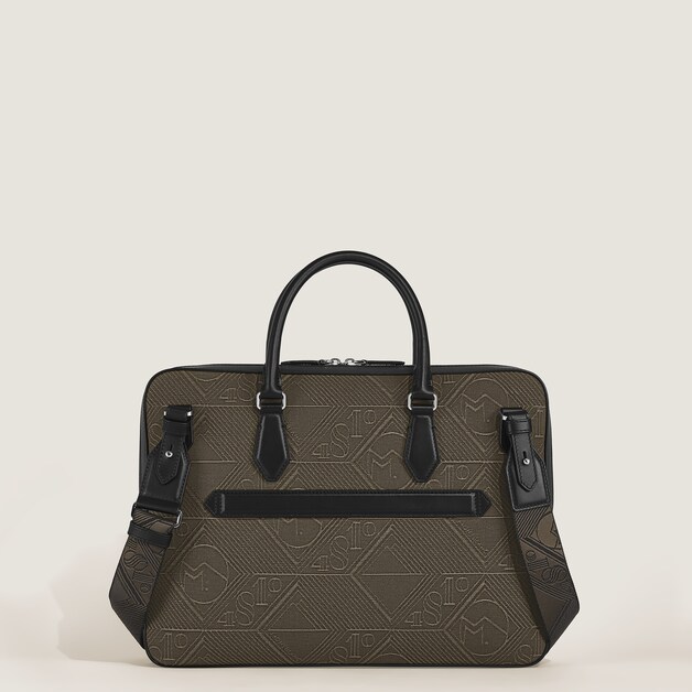 Thin Briefcase in 4810 Jaquard - 4