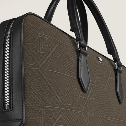 Thin Briefcase in 4810 Jaquard