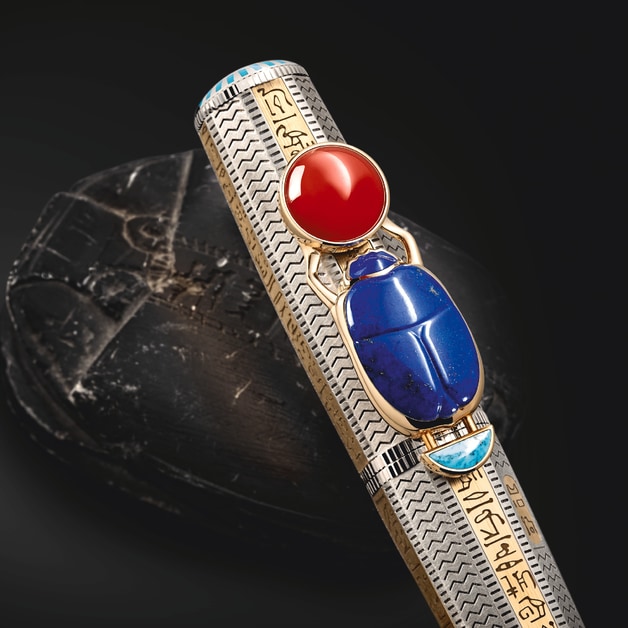 Montblanc Heritage Egyptomania A Revival of Ancient Egyptian Treasures Limited Edition 72 Fountain Pen - 3