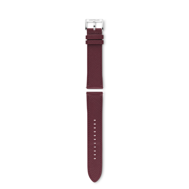 22 mm Watch Strap with Pin Buckle in Sartorial Leather - 1