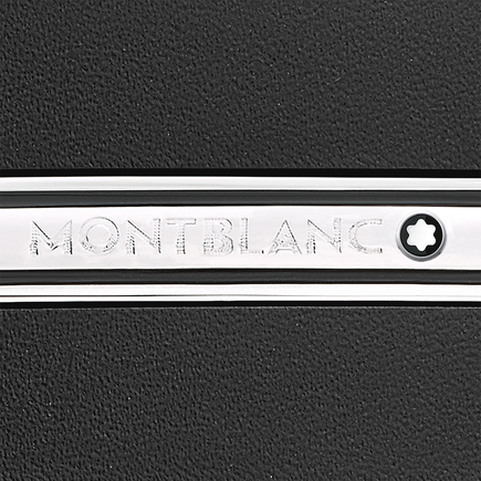 Black 30 mm leather belt