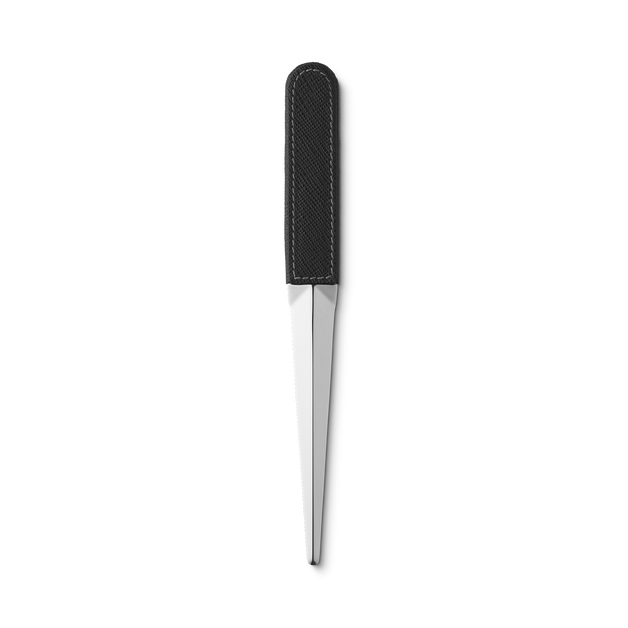 Letter Opener in steel and leather - 2
