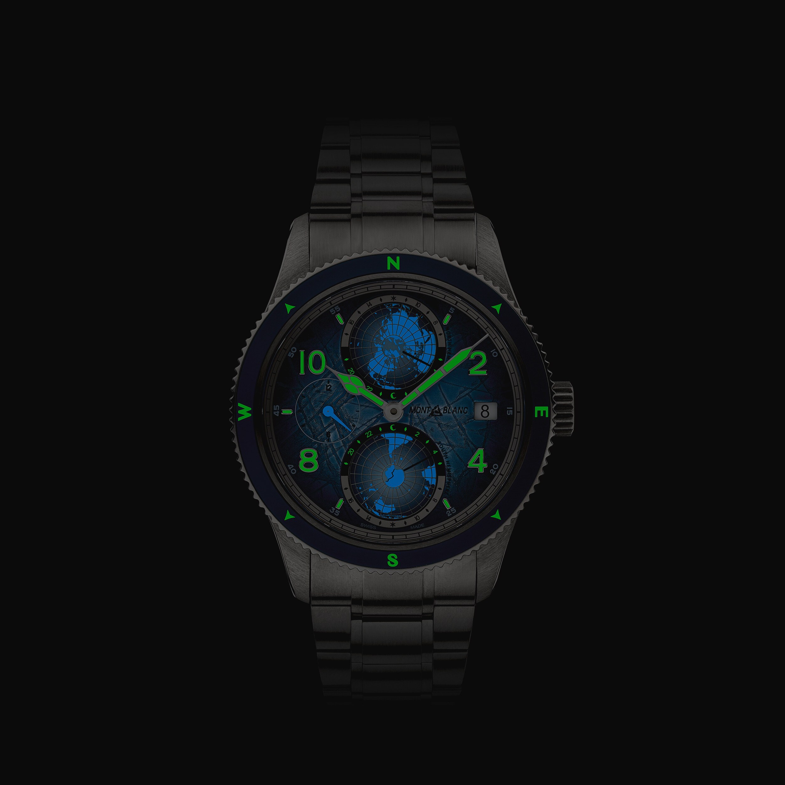 مون بلان 1858 جيوسفير زيرو أكسجين ساوث بول إكسبلوريشن ليميتد إديشن - 1990 قطعة