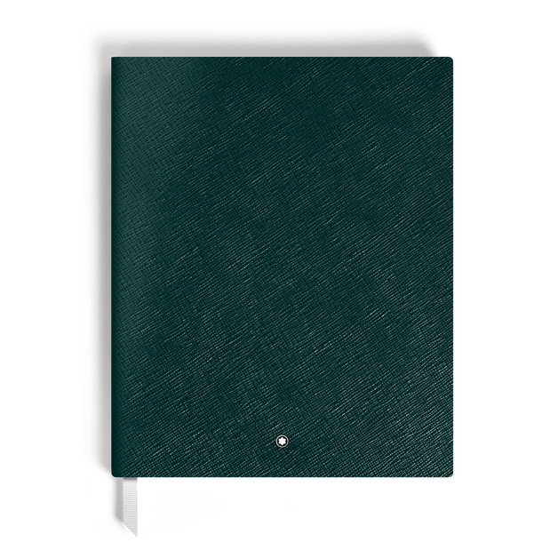 Notebook Large, Saffiano Leather, British Green - Lined Pages - 1
