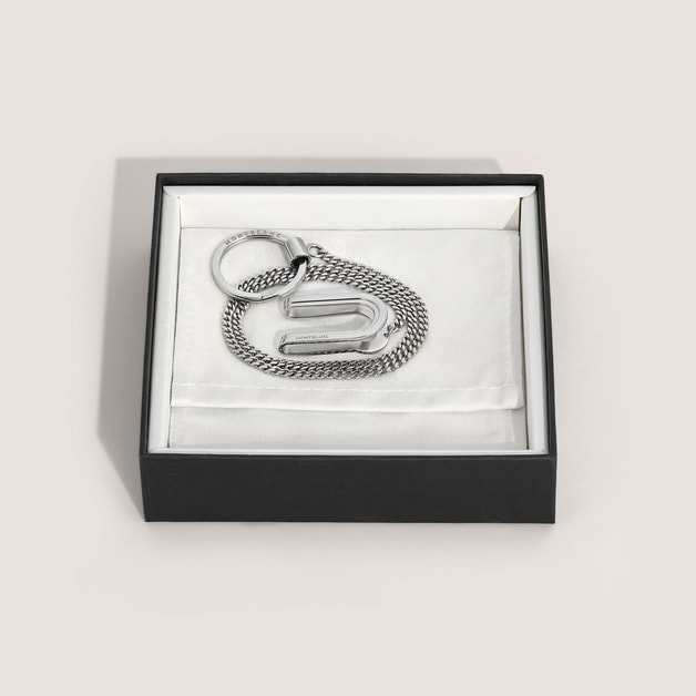 Pocket Chain Great Characters Homage to The Great Gatsby in stainless steel - 2