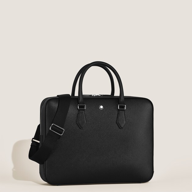 Medium Briefcase in Sartorial Leather - 3