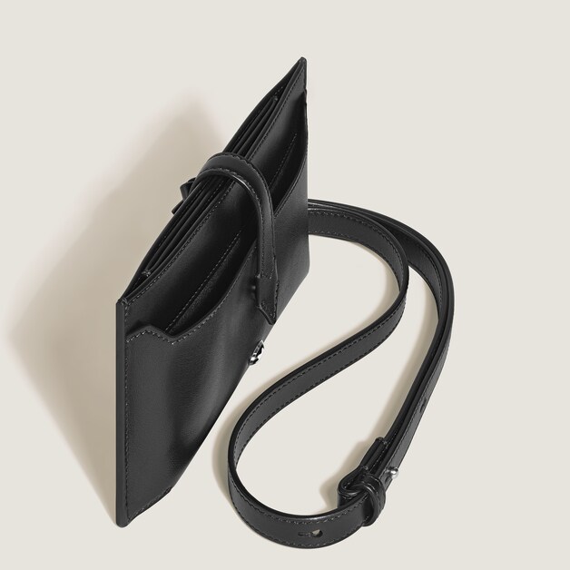 Tragbare multifunktionale Brieftasche aus Meisterst&uuml;ck Leder - 4